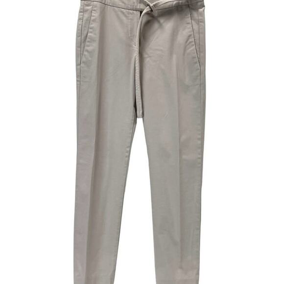 Brunello Cucinelli Stretch Skinny Cropped Trouser Pants - Size 4 - Picture 8 of 8